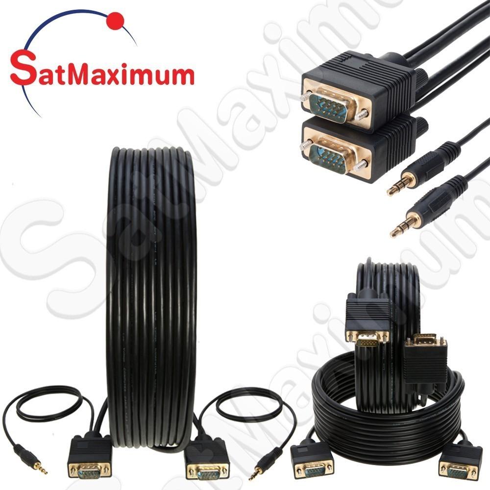definition h-sync Male w PIN SVGA VGA 15 Cord Super Video Monitor Cable